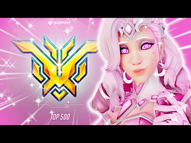 INSANE MERCY Top 200 Grandmaster Mercy! 😇🌸 - Overwatch 2 class=