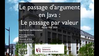 Cours Java (9) : Le passage par valeur (Part II)