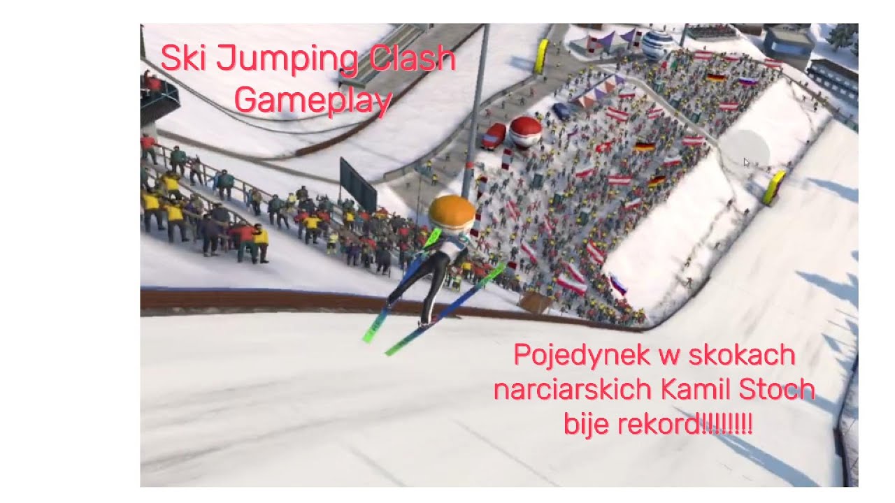 Pobiłem REKORD skoczni!! Widzowie OSZALALI!! 😱🔥Ski Jumping Clash