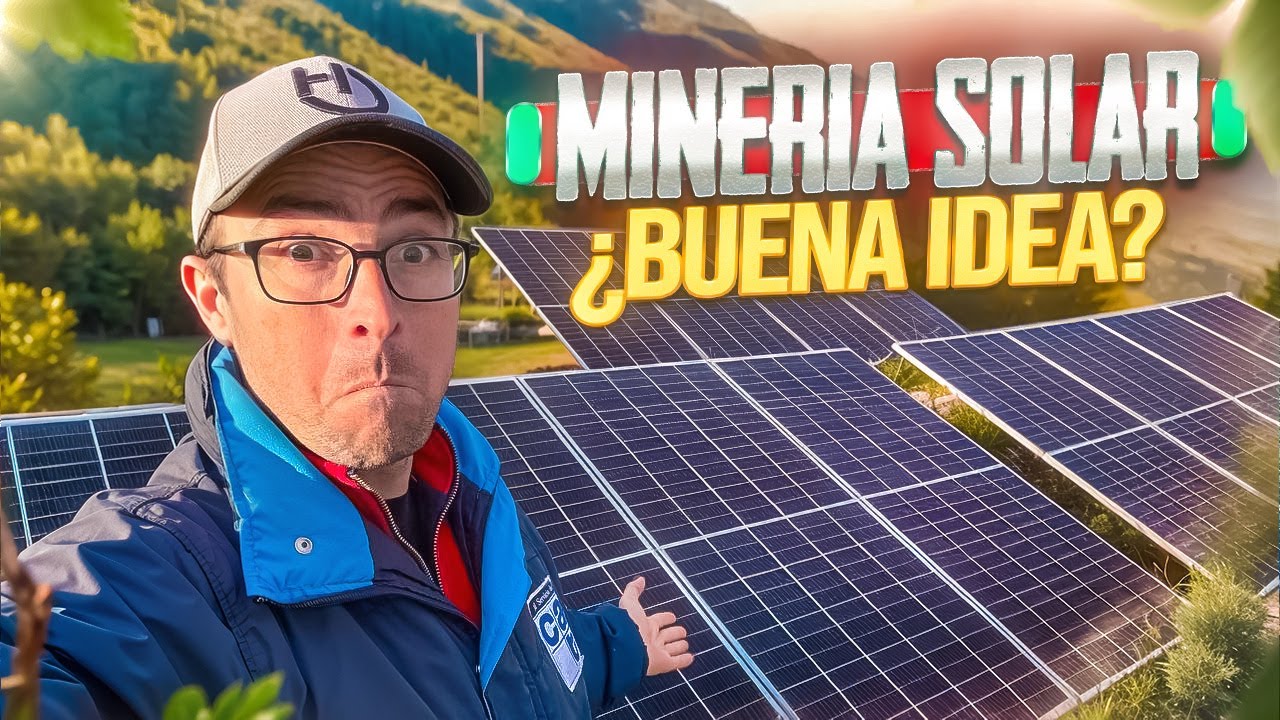 Minar Bitcoin con PANELES SOLARES vale la pena?☀️ ¡Pronto lo sabrás!