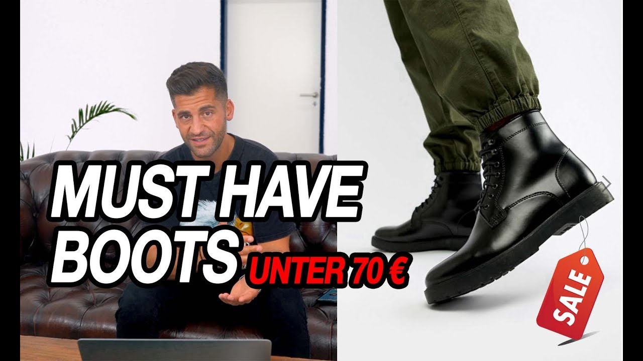 MUST HAVE BOOTS IM SALE | ALLE UNTER 70 € - YouTube