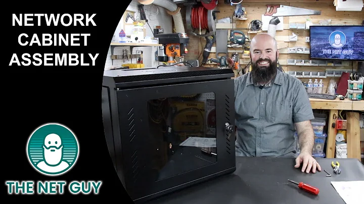 9U Network  Cabinet Assembly