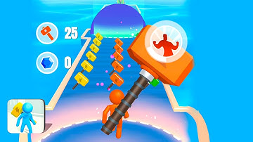 Giant Hammer Game All Levels Android, ISO Mobile Games - Gameplay Update Max Level 15 - 20