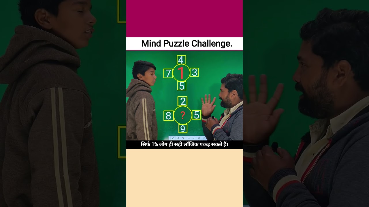 IQ Test For all students 🤔! Maths Puzzle 🧩! 
