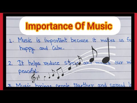 مقال عن أهمية الموسيقى أهمية الموسيقى عشرة أسطر عن أهمية الموسيقى عن الموسيقى