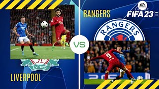 FIFA23 - Liverpool vs Rangers - Premier League | in Anfield