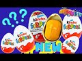 Kinder Surprise Eggs/Toys"Applaydu"-unboxing- opening/ASMR/ Kinder Überraschungseier auspacken