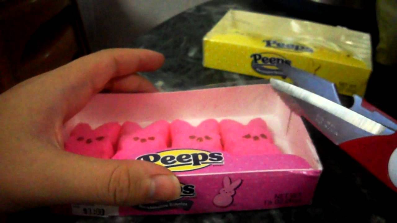 Trying out Peeps for the first time
