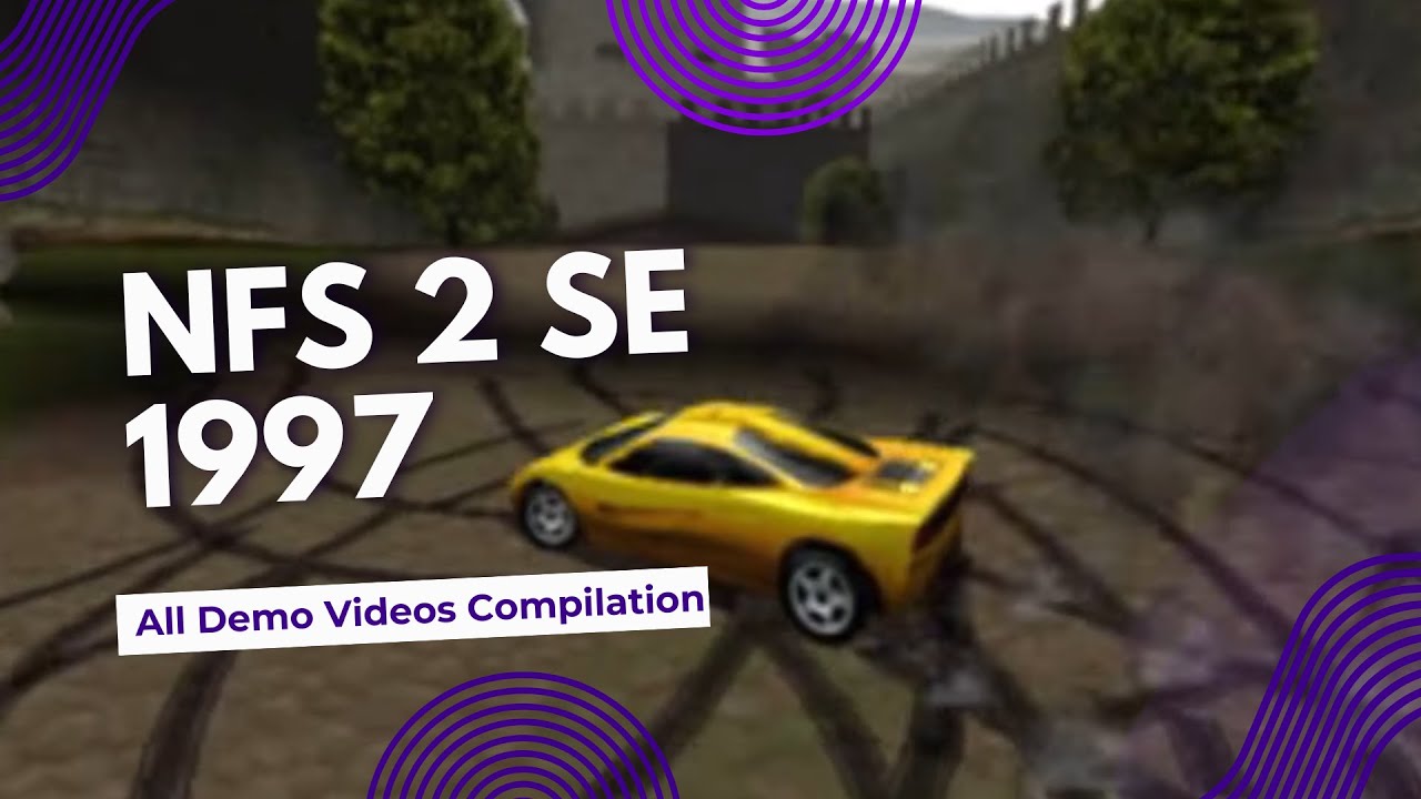 NFS 2 SE (1997) – All Demo Videos Compilation | Need for Speed II SE | Attract Mode