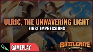 New Champion, Ulric First Impressions - Stream Footage | Battlerite