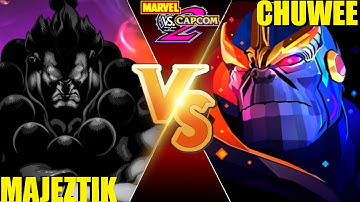MvC2 Mvci Umvc3 CHUWEE vs MAJEZTIK (FIGHTCADE) pt 1