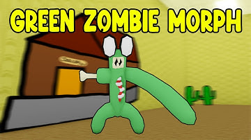 UPDATE - How To Find GREEN ZOMBIE MORPH in Find The Backrooms Morphs