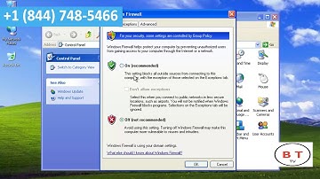 Enable The Personal Firewall Feature On Windows XP