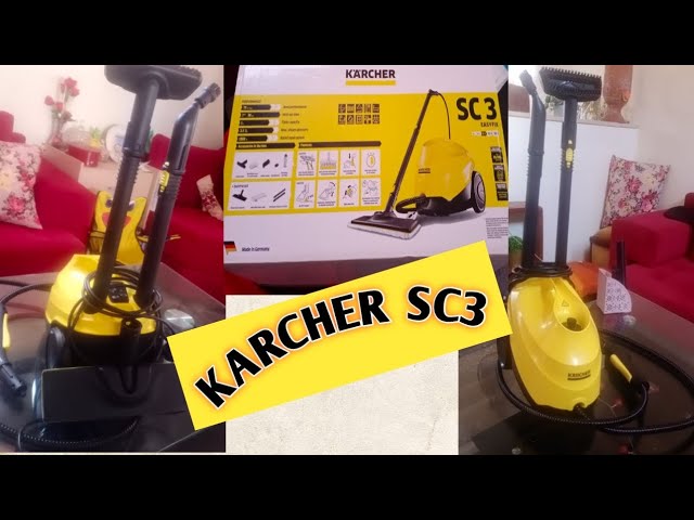 Test Nettoyeur vapeur Karcher SC 3 Upright Easyfix : et la saleté trépasse  - Vidéo Dailymotion