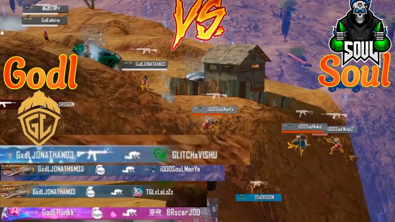 SOUL VS GODL IN BMPS 😱GODL TARGET SOUL IN SANHOK? BMPS highlight | # ...