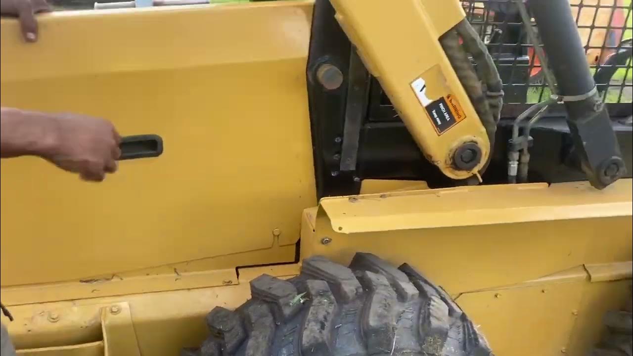 1997 New Holland LX865 Skid Steer Video 2 YouTube