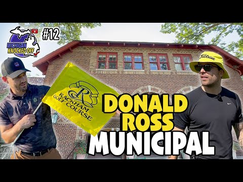 RACKHAM Golf Course - DONALD ROSS Original - Course # 12 of playing ...