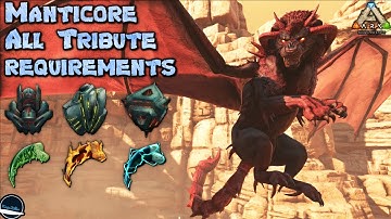 Scorched Earth Artifact and Tribute locations to fight the Manticore in Ark Survival Evolved