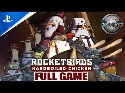 Rocketbirds: Hardboiled Chicken FULL GAME Walkthrough Gameplay PS4 Pro