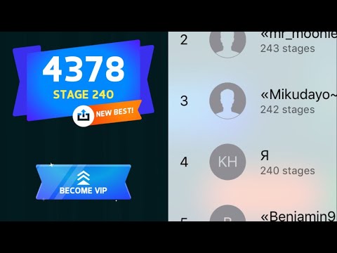 Видео: МОЙ НОВЫЙ РЕКОРД!!! STAGE 240!!! Я ТОП-4 МИРА!!1 | Knife Hit