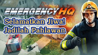 Game Seru! Simulasi Unit Darurat | Emergency HQ Gameplay Android screenshot 1