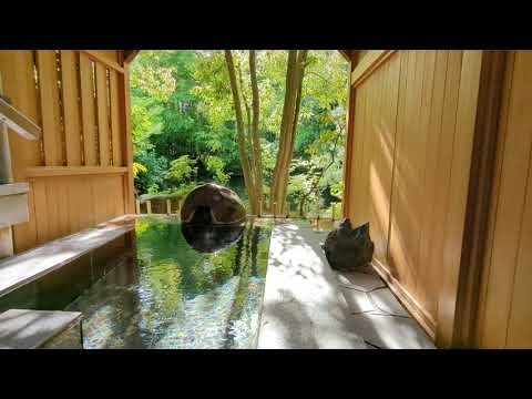 Iizaka Onsen, Fukushima (福島県飯坂温泉)  - Onyado Kawasemi (御宿かわせみ) Wabisuke (詫助) Suite Villa tour