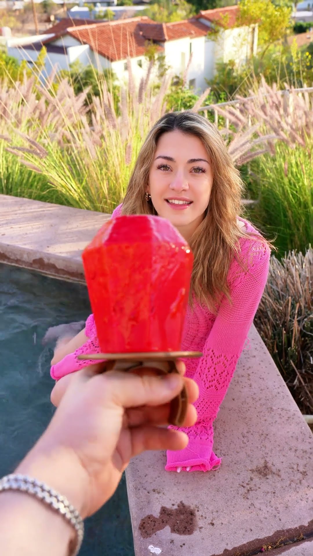 Pranking my Girlfriend with Worlds Spiciest Ring Pop!
