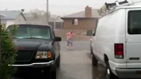 monsoon shower