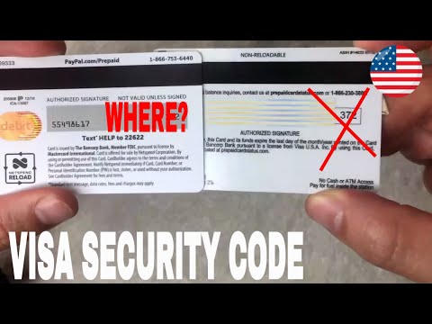 Video: Hoe U U Visa-elektronkaartnommer Vind