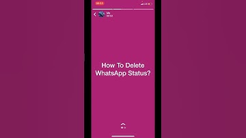 How to Delete WhatsApp Status on iPhone