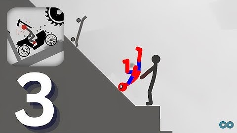 Stickman Falling - Gameplay Walkthrough Part 3 - simulates terrifying falls (iOS, Android)