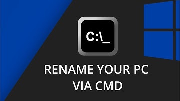 Rename your PC via CMD