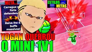 YOGAN E O MELHOR DO 1V1!! ESTILOS METAS DO MINI 1V1 NO VOLLEYBALL LEGENDS! RUMO AO PRO NO 1V1!