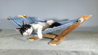How To Make A Cat Bed Hammock Diy