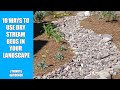 10 Ways to Use Dry Stream Beds in Your Landscape