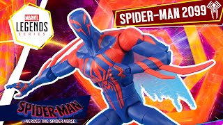 Marvel Legends HOMEM-ARANHA 2099 filme Através do Aranhaverso - Action Figure Review Hasbro