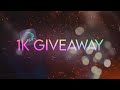 Gambar cover 1k giveaway - alight motion vfx pack