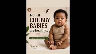 The goal is healthy, steady, appropriate growth and proper nutrition. #PearlieFood #chubby #healthy