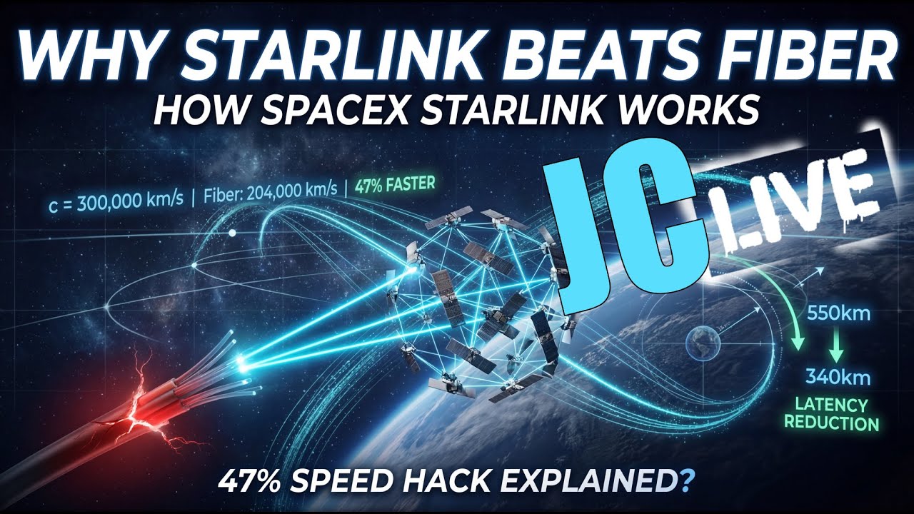 JCLIVE Show - New SpaceX Starlink Pricing -  Which Plan Is Right For You?