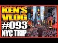 New York City Day 1 - Early Flight, Lost Luggage, Meet up in Central Park - Ken&#39;s Vlog #93