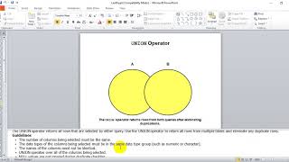 SQL 11G Chapter 8