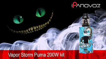 Vapor Storm Puma 200W kit обзор. Бюджетный старт
