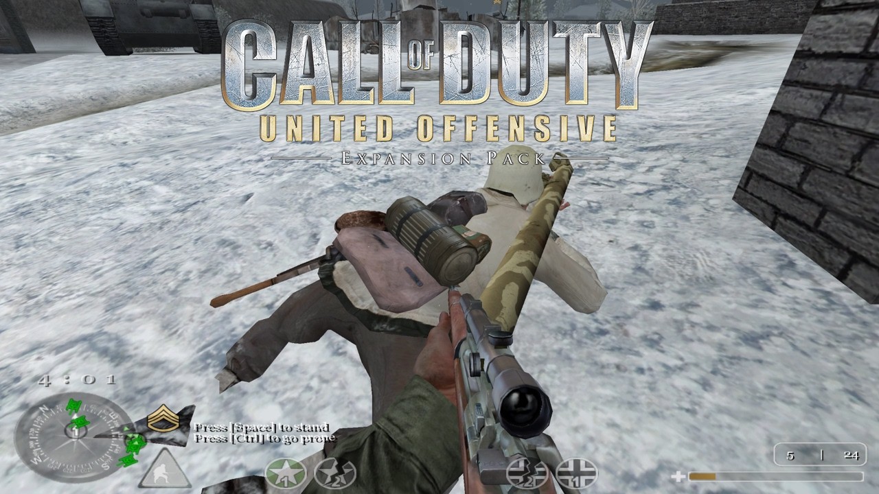 Cod 5 Springfeild COD UO Springfield — The Frontline Ghost | Snowfield Map - YouTube