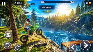 Super Hero Bike Mega Ramp Simulator 3D - Extreme Motocross Dirt Bike Stunt Racing #6 walkthrough 4k screenshot 4