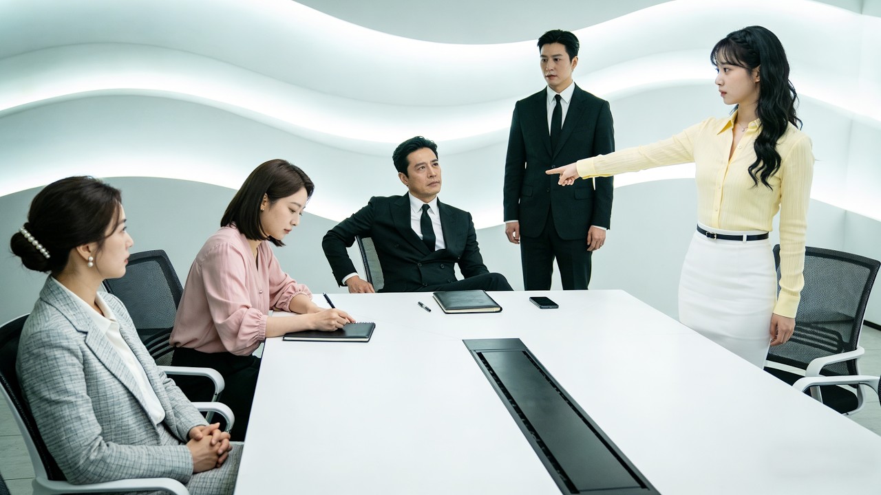 A secretária no canto demitiu o presidente! Todos entraram em pânico.