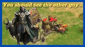 The most insane base trade ever | 1v1 Loki vs Ra #aom #ageofempires