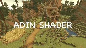 【統合版】影テクスチャPart1　ADIN SHADER