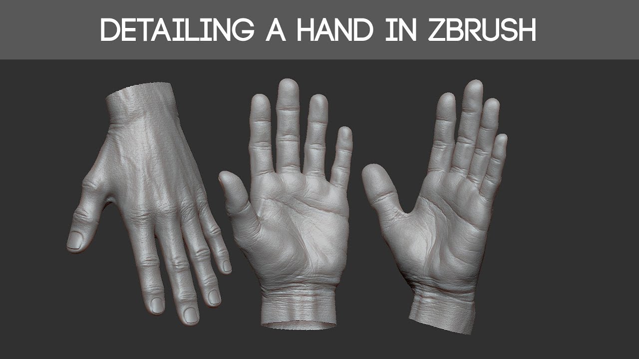 detailing in zbrush