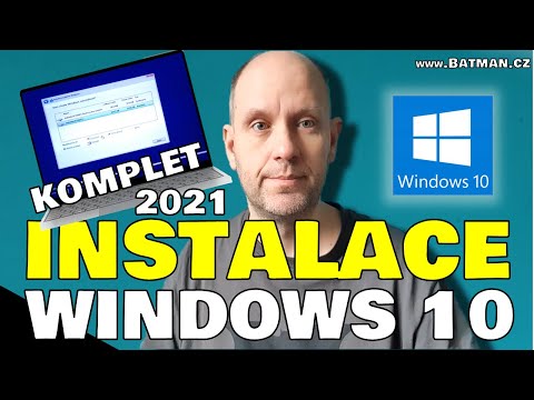 Video: Jak Nainstalovat Windows Do Notebooku