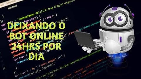 DEIXANDO O BOT ONLINE 24 HRS POR DIA//CELULAR//PARTE 2 PELO REPL.IT